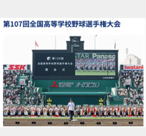 夏の甲子園画像